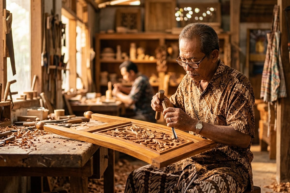 Kerajinan Furniture Jepara